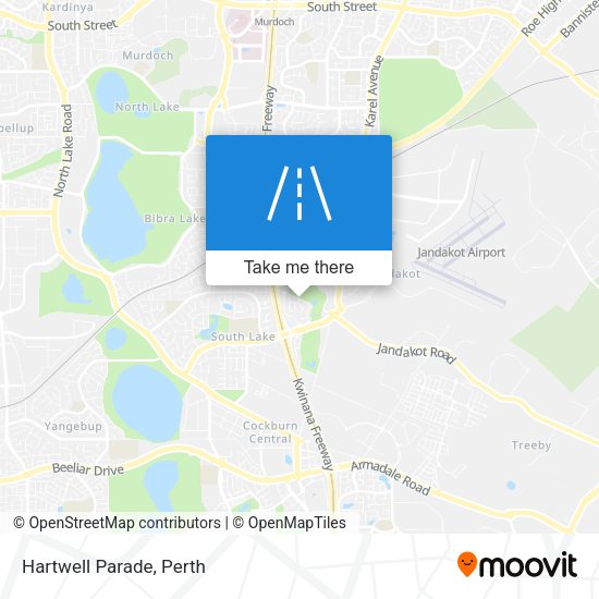 Hartwell Parade map