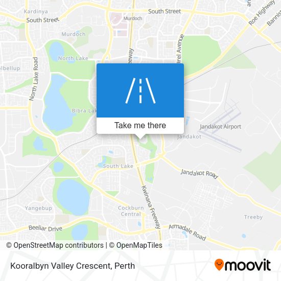 Kooralbyn Valley Crescent map
