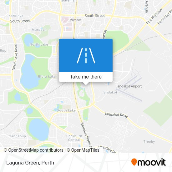 Laguna Green map