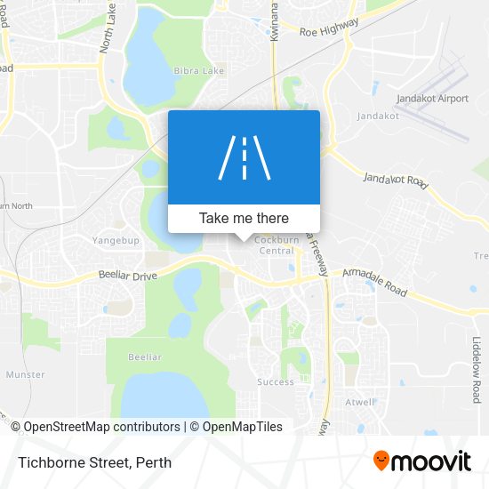 Tichborne Street map