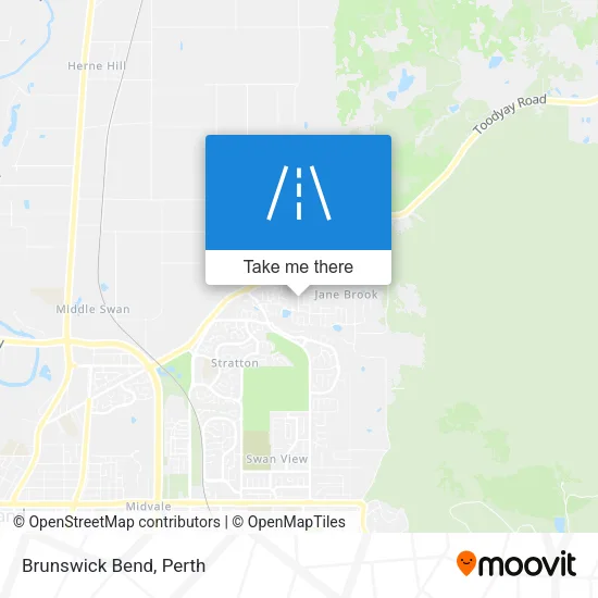 Brunswick Bend map