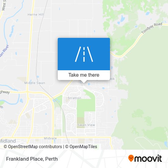 Frankland Place map