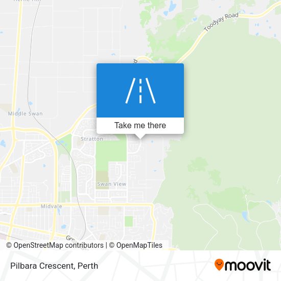 Pilbara Crescent map