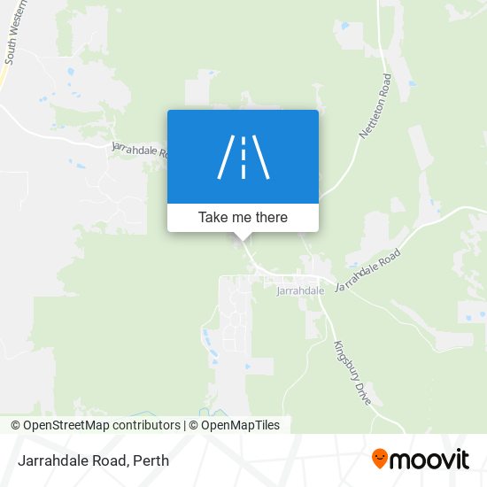 Jarrahdale Road map