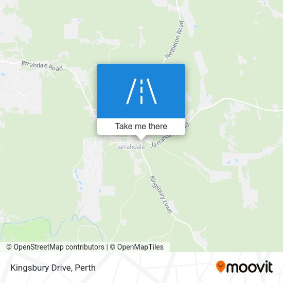 Kingsbury Drive map