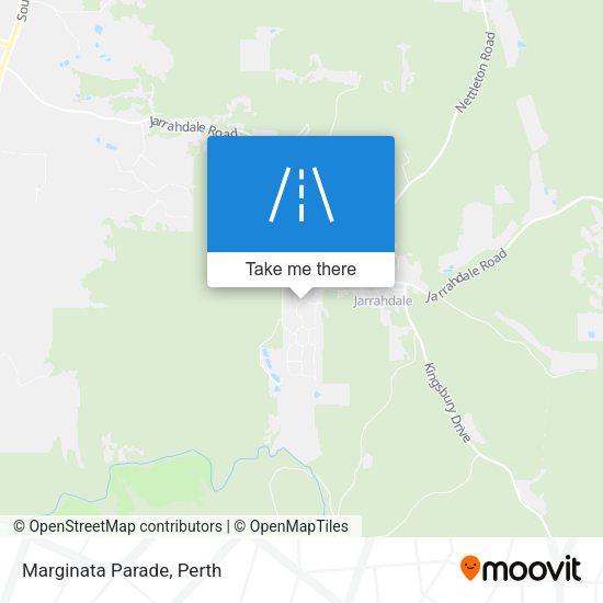 Marginata Parade map