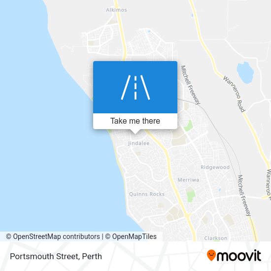 Portsmouth Street map