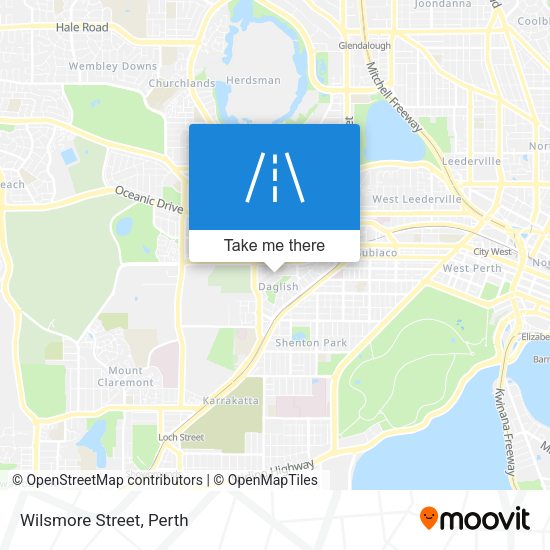 Wilsmore Street map