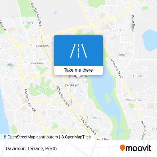 Davidson Terrace map