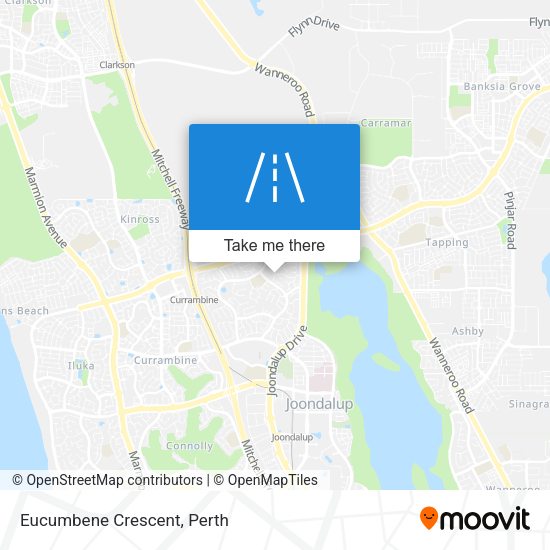 Eucumbene Crescent map