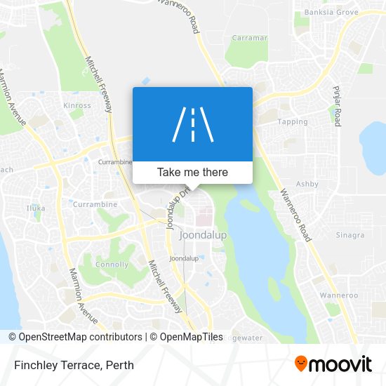 Finchley Terrace map