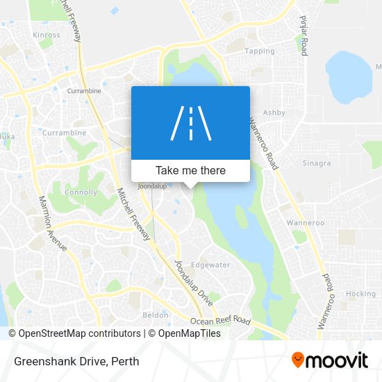 Greenshank Drive map