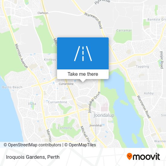 Iroquois Gardens map