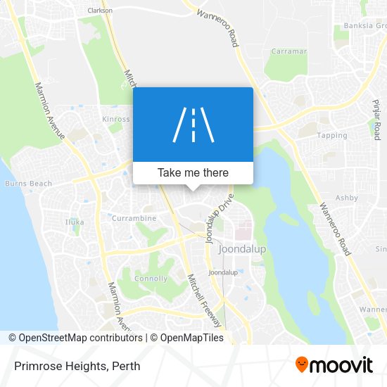 Primrose Heights map