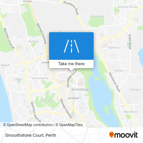 Mapa Smoothstone Court