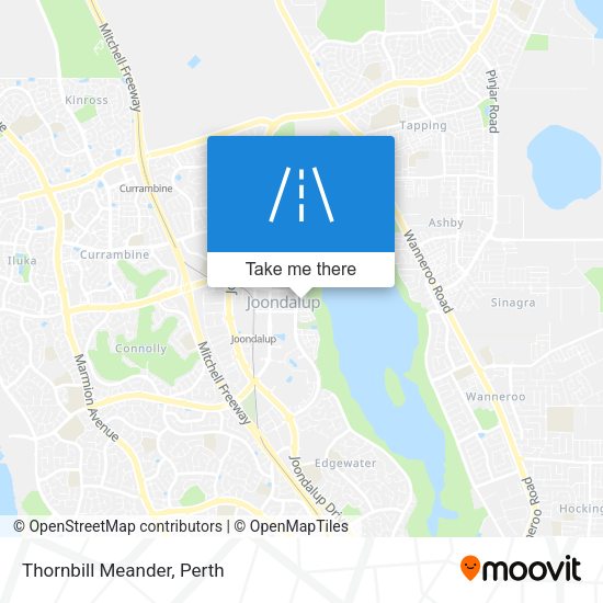 Thornbill Meander map