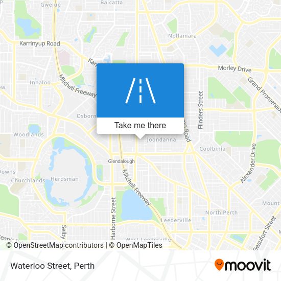 Waterloo Street map