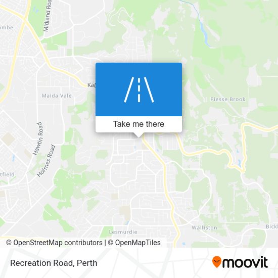 Recreation Road map