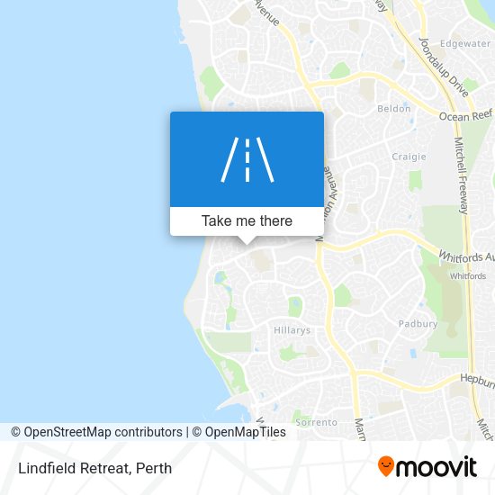 Lindfield Retreat map