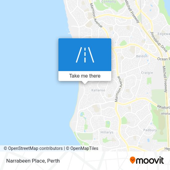 Narrabeen Place map