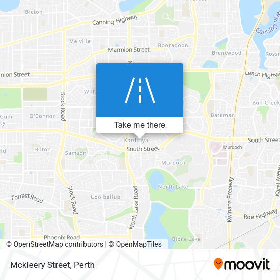 Mckleery Street map
