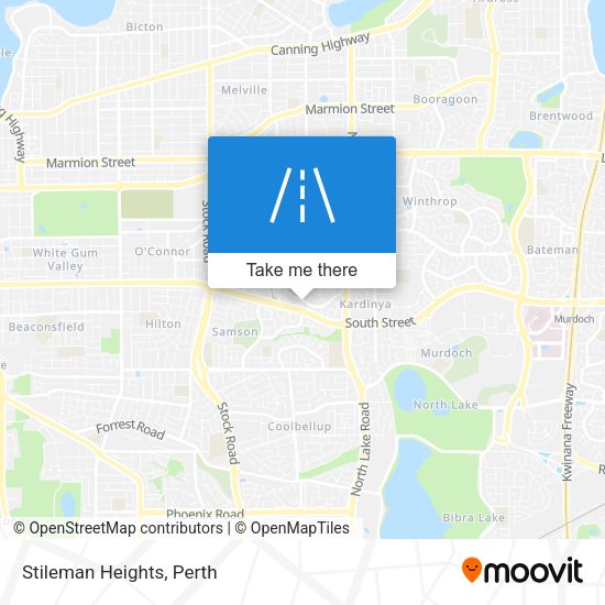 Stileman Heights map