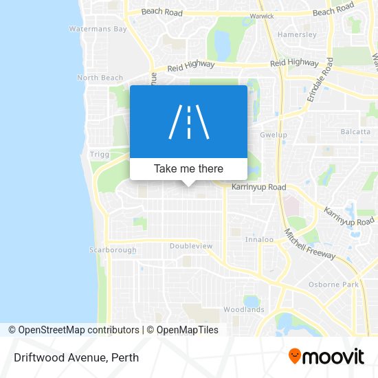 Driftwood Avenue map