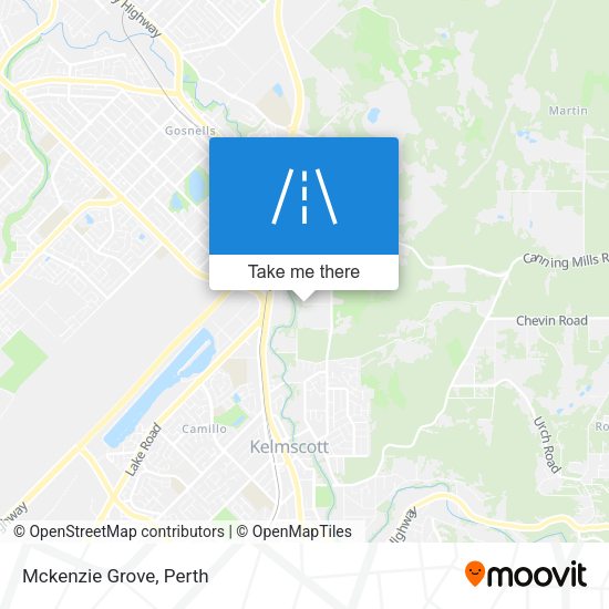 Mckenzie Grove map