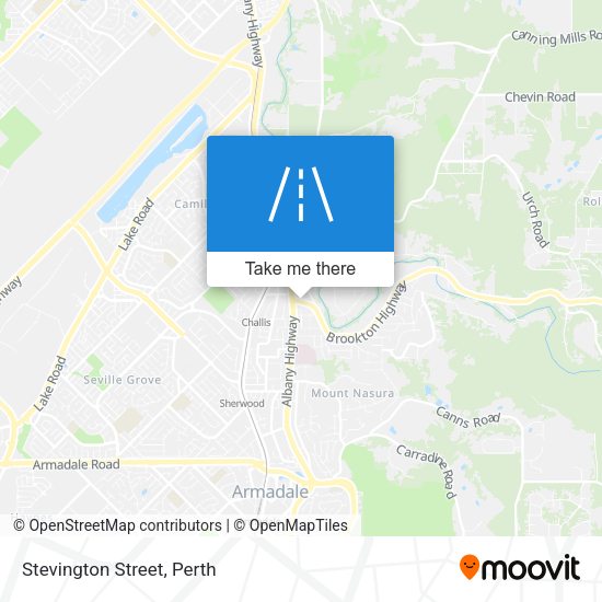 Stevington Street map