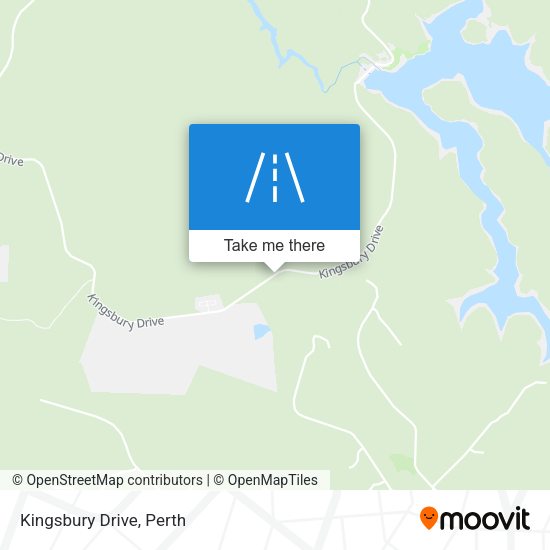 Kingsbury Drive map
