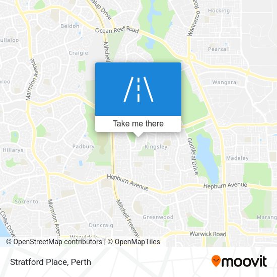 Stratford Place map