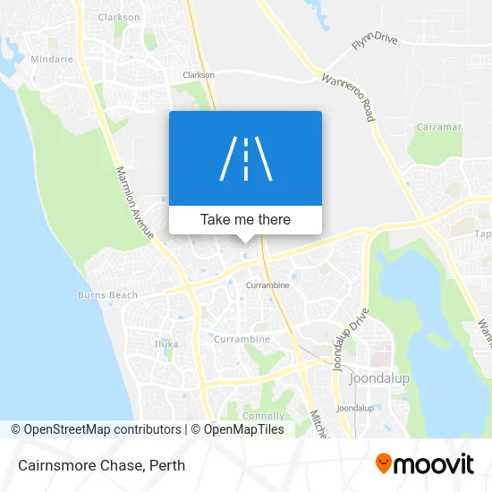 Mapa Cairnsmore Chase