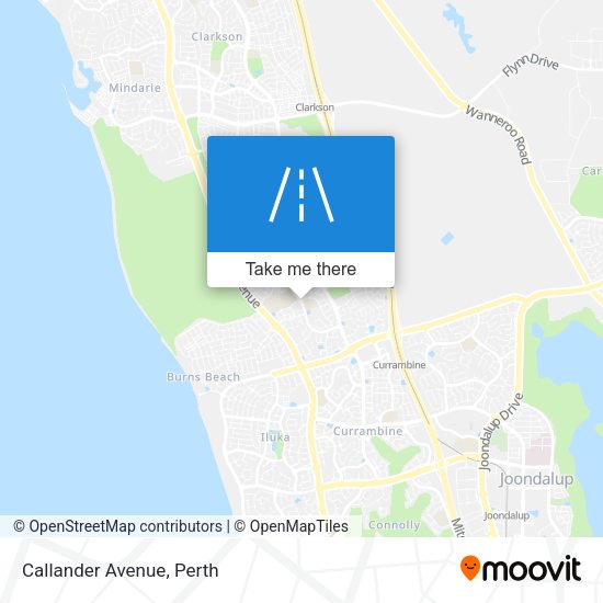 Callander Avenue map