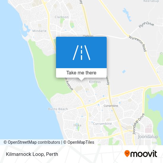 Kilmarnock Loop map