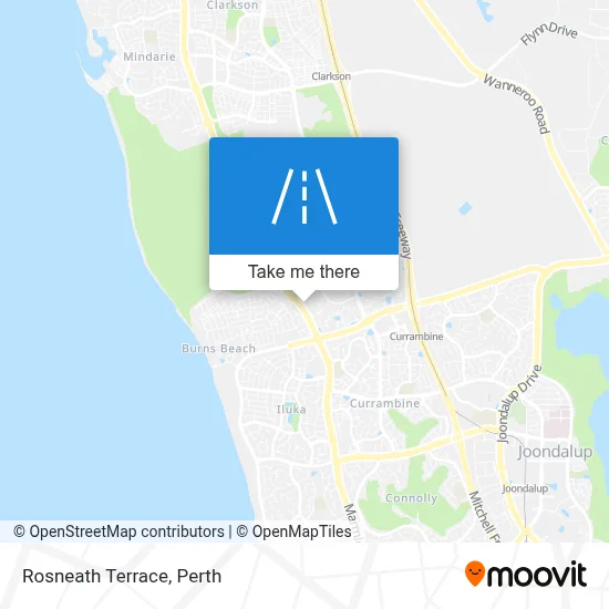 Mapa Rosneath Terrace