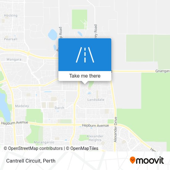 Cantrell Circuit map