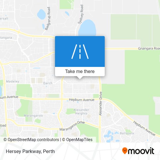 Hersey Parkway map