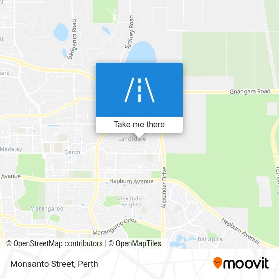 Monsanto Street map