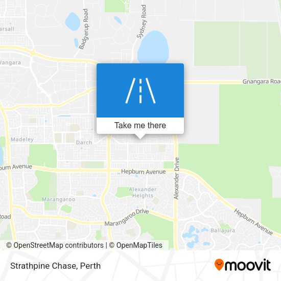 Strathpine Chase map