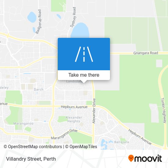 Villandry Street map