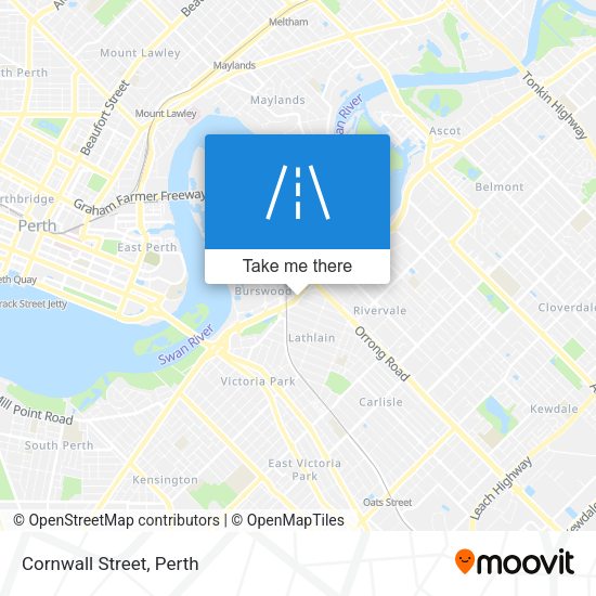 Cornwall Street map