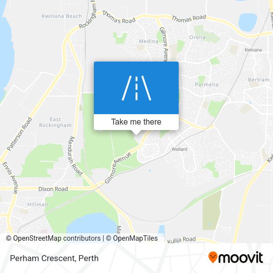 Perham Crescent map