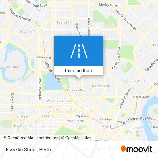 Franklin Street map