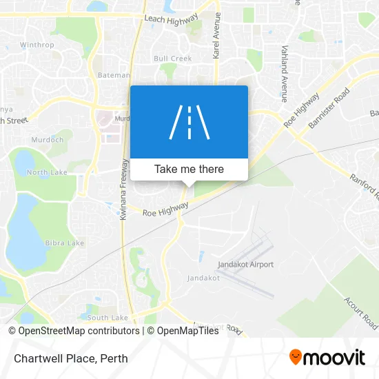 Mapa Chartwell Place