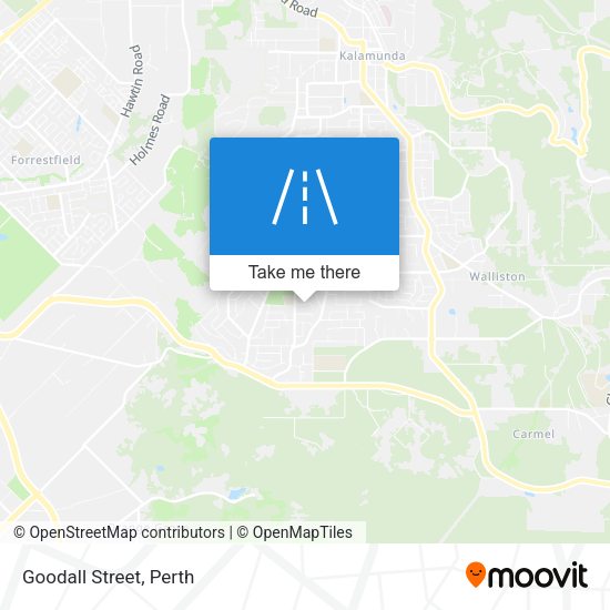 Goodall Street map