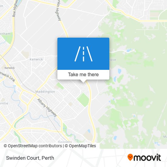 Swinden Court map