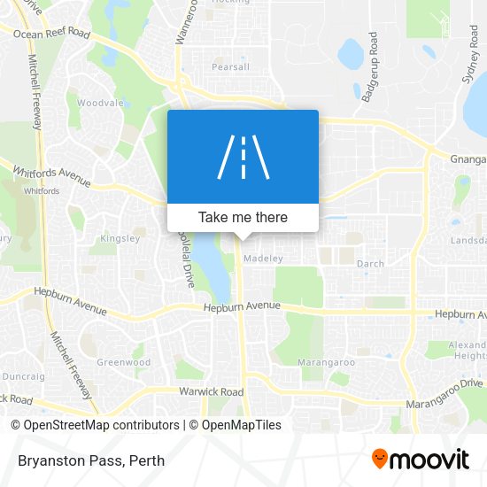 Bryanston Pass map