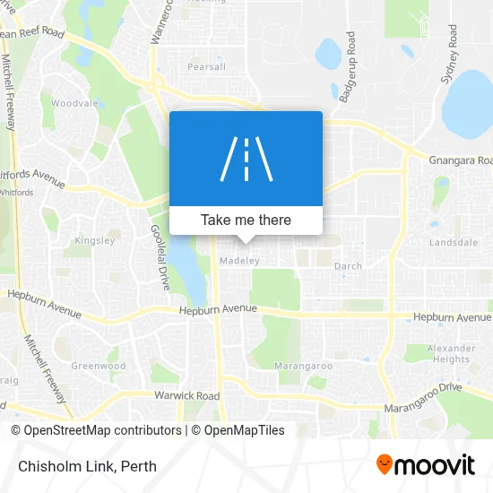 Mapa Chisholm Link