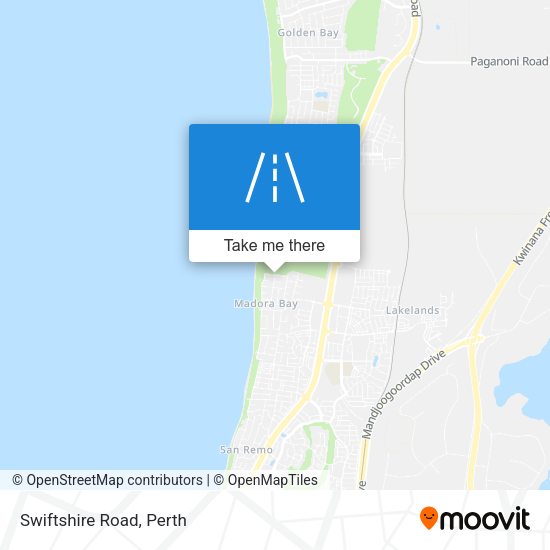 Swiftshire Road map