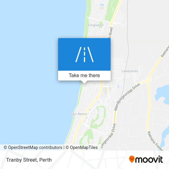 Tranby Street map